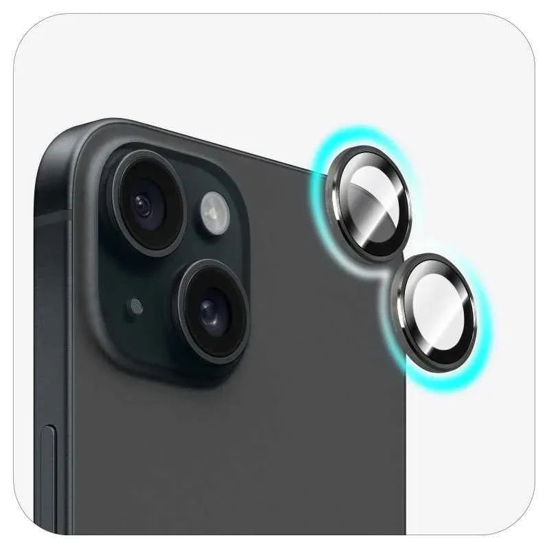 iPhone 15 / iPhone 15 Plus Torrii Bodyglass Camera Lens Protector - Black iPhone 15 / iPhone 15 Plus Torrii Bodyglass Camera Lens Protector - Black